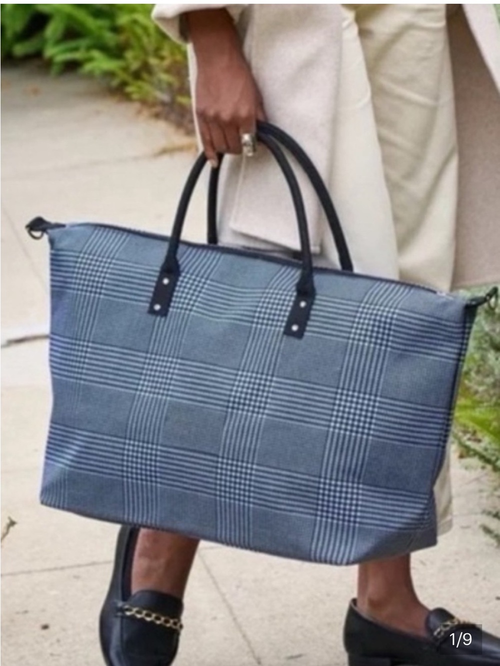 Lulu Dharma • Weekender Frasier Travel tote bag